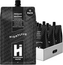 HMO Nightlyfe Recovery, 16.9oz Premium Hidrogén Infused Water with Electrolytes, Vitamins, and Minerals, 12- Pack, Functional Hydration Packets for Recovery & Mental Clarity, Sugar Free