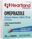Omeprazole 20mg Therapy 124; Heartburn Relief Medicine