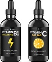 B1-vitamin Tiamin Mononitrát - Folyékony cseppek - 2 oz