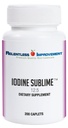 Jód Sublime ® 12, 5mg 200 High- Bioavailable Caplets with Kálium Iodide for Thyroid & Metabolizmus Support
