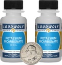 Kálium-bikarbonát / 2 Ounces / 2 palack / 99% tiszta USP élelmiszer osztály / finom por