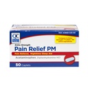 Quality Choice Extra Strength Pain Relief PM, Pain Reliever and Nighttime Sleep Aid, Acetaminophen 500 mg & Difenhidramin HCI 25 mg (Alvási támogatás), 50 Count Package of Caplet