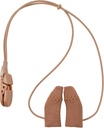 Hallásvédő védők és Clip - Corded Fabric Cover with Clasp Protects from Dirt Dust Sweat & Nizure Reduces Wind Noise & Prevents Loss Fits Most (1- Inch, 1.25- Inch, 2- Inch) BTE eszközök