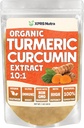 XPRS Nutra szerves kurkuma por kivonat 10: 1 - Prémium USDA szerves kurkuma por immunitást - Vegán Barátságos tiszta kurkuma a Gut Health (1 Ounce)