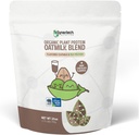 10g Plant- alapú fehérjetartalmú zab keverékének 124; sötétcsokoládé flavor (30 szervizes) - 124; 100 kalória - 124; Non - GMO, Certified Organic, Allergen Free - 124; 1lb Bag