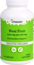 Vitacost Noni Gyümölcs - 1400 mg / adag - 180 kapszula