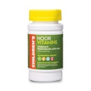 Noor Vitaminok Halal Kids Multivitamin rágható: esszenciális vitaminok immun, csont és szem egészség vassal - nem GMO és glutén mentes - Halal Vitaminok 60 gróf (2 hónap ellátás)