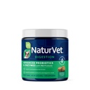 NaturVet Advanced probiotics & Enzimes, PB6 Dog Soft Chews, hogy segítsen érzékeny gyomor és emésztési problémák, Hickory füstölt szalonna ízesített állat kiegészítés kutyák több mint 6 hét, 120 gróf Jar