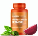 Angyal Vitaminok - Sósav Betain, Támogatja az egészséges emésztést és a gyomornedveket (100 Vegetáriánus klorocap)