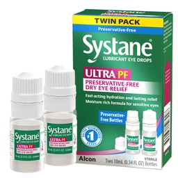 Systane Ultra Multi- Dose Preservative- Free Eye Drop Twin Pack (2x10ml)