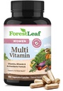 ForestLeaf Napi multivitamin nőknek, multivitamin nőknek - Multivitaminok és több ásványianyag kiegészítés 124; Minden esszenciális Vitaminnak szüksége van az egészséghez és energiához 124; 60 Veg Caps