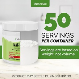 NaturalSlim Magicmag Pure Magnézium Citrate Powder Stress, Székrekedés, Izom, Heart Health, és alvászavar