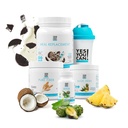 Ja Sie können! Detox Plus Kit (Meal Ersatz-Cookies und Creme, Aloe Vera Ananas) - Komplettes Meal Ersatz-Pulver, High Energy Shake Booster, Aloe Vera Detox Supplement, Health Transformation