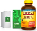 Super C D3-vitamin & Cink 200 tabletta exkluzív A-Z - Jobb Ligth & Spring Guide (2 elem)