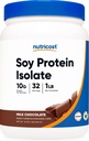 Nutricost Soy Protein Powder, 1 LB csokoládé, 10 gramm fehérje Per Serving, Vegetáriánus, Non-GMO & Gluten Free