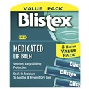 TheraTears Száraz szem terápia Szemcseppek, 1,0 Fl Oz és Blistex Gyógyszeres Lip Balm, 0.15 Ounce, 3 Count SPF 15 Napvédő Lip Balm Bundle