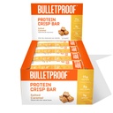 Golyóálló Sós karamell fehérje Crisp Bars, 12pk, Magas fehérje, Alacsony cukor