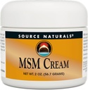 Source Naturals MSM Cream - E-vitamint és ginkgo-t tartalmaz - 2 oz