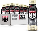 Muscle Milk Pro Advanced Nutrition Protein Shake, Intense Vanilla, 11.16 Fl Oz (Pack of 12), 32g Protein, 1g Sugar, 16 Vitaminok & Ásványok, 5g Fiber, Workout Recovery, Energizing Snack, Packaging May Vary