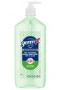 Germ- X Advanced Hand Sanitizer Aloe-val és E-vitaminnal, Non-Drying Moisturizing Gel, Instant és No Rinse Formula, Pump Bottle, Vissza az iskolába készletek, 1 liter
