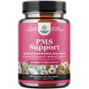 PMS Support Support Support for Women - Hormon Balance for Women & Menstrual Discomfort a DIM, Chasteberry, Black Cohosh & Ashwagandha - a Period Cramps Ease, Menopauza Bloating, Mood Swing - 120 Ct