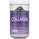 Garden of Life Marine & Grass- Fed Collagen Peptides Powder Supplement (Type I, III) probiotics, BCAA & Hyaluronic Acid for Radiant Hair, Skin & Nails - Flavored, 20g per Serving, 12 Servings