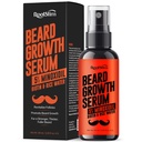 Szakállas növekedési szérum a férfiak számára: Haj Regrowth Spray Biotin & Rice Water - Extra Erő Szakállas olaj