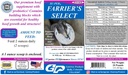 SU- PER Garrier 's Select Hoof Supplement - Ló Premium Hoof Care kiegészítés probiotikumokkal - Egészséges paták növekedés - 20 font, 5 hónap ellátás