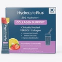 Hydralyte Verisol Collagen Packets with Electrolytes, Hydration Packets with Collagen for Women and Men, Electrolytes Powder with Collagen for Travel and Daily Hydration with C vitamin (30 Count)