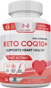 CoQ10 200 mg - Fast Absorption Formula for Women and Men - Supports Healthy Heart - All Natural Coenzim Q10 Supplement - Non GMO, Made in USA - 30 napos ellátás