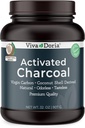 Viva Doria Virgin Activered Charcoin Powder, Coconut Shell Derived, Food Grade, 32 Oz