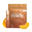 ImmunReady ™ Elektrolites Powder Packets - Immunity Boost Drink Mix C-vitaminnal, Cink Picolinát, Inulin Powder & Beta Glucan - Sugar- Free Peach- Mango, 15 szerváció
