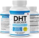 DHT Blocker - Haarwachstumsergänzung für Genetisches Dünnen für Männer & Frauen - Hilft Haarausfall & Stimulieren Follicle Wachstum mit Säge Palmetto, Biotin & Eisen - Follicle Growth Supplements Pillen