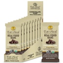 EatToal Chocolate Chip Real Food Bar - Organic Vegan Healthy Gluten Free Protein Bars - Alacsony cukortartalmú étkezőbár, nem GMO, Soha nem sütve, Növény alapú - Készült, hogy élvezze, Nem ül a polcok