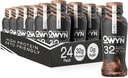OWYN Csak mit kell Pro Elite Vegan magas fehérje keto shake, 32g fehérje, 9 Amino Acids, Omega3, Prebiotikumok, Edzés és Recovery, 0g Net szénhidrát, Zéró cukor (csokoládé, 12 Fl Oz (csomag 24)