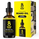 A Beard Club Beard olaj a férfiak számára - 2oz Classic Sandalwood Natural Beard Olaj Castor & Amber Olajjal - Szakáll és Mustache kondicionáló - hidratáló, lágyító és lágyító száraz bőr - erősíti a haj follicles