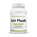 Herbsforever Uri- Flush kapszula Ayurvedic gyógynövény kiegészítés támogatás Egészséges vese funkció és vizelet Tract funkció 90 Vega kapszula 800 Mg
