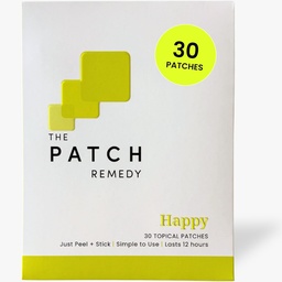 A Patch Remedy Happy Patch 124; 5-HTP, L- Theanine, Rhodiola, Inositol, B6, D3-vitamin 124; 30 Patches