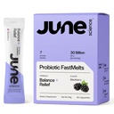 Balance + Relief Waster124; Fast Melt Pre + Prebiotic for Mood & Stress - BlackBerry Flavor, 30 Powder Sachets