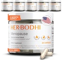 Meno- Menopause Hormonal Balance für Frauen, Estrogen Soy Isoflavones Menopause Supplement für Frauen, Ashwagandha, Black Cohosh Hot Flashes Menopause Relief, Nacht Sweats Relief 360Caps