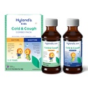 Hyland 's Kids Cold and Cough, Day and Night Combo Pack, Cold Medicine for Ages 2 and up, Grape Flavor Symple Cough Medicine for Kids, Nasal Decongestant, 4 Fl Oz (2-es csomag)