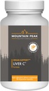 Mountain Peak Nutritionals Máj C - Szerv kiegészítés Segít fenntartani az egészséges májfunkciót és energiatermelést - w / Siliphos ® & Gomba - Hipoallergén étrend kiegészítés (90 vegetáriánus kapszula)