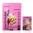 PowderVitamin Electrolytes Powder Plus, Keto, Málna Lemonade, Sugar Free, Pink Himalája Salt, 1000mg Kálium, 120mg Kalcium, 120mg Magnézium, Non-GMO, Zero Calories, (16 hidratációs csomag)