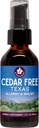 WishGarden Herbs Cedar- Free Texas Allergy & Sinus - Plant- Based Herbal Allergy Relief up, Helps Soothe Cedar Fever Tünetek, Zone 5 Allergy Forma, Texas Cedar Fever Allergy Relief Drop, 2oz