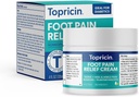 Topricin Foot Pain Relief Therapy Cream (4 oz) Gyors hatású fájdalom enyhítése rub