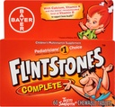 Flintstones Gyermek teljes rágható multivitamin, 60 gróf