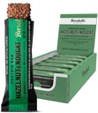 Barebells Protein Bars Hazelnut & Nougat - 12 Count, 1.9oz Bars - Protein Snack 20 g magas fehérje - Csokoládé Protein Bar 1 g Total sugar - On The Go Protein Snack & Breakfast Bars