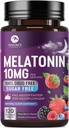 Melatonin Sleep Support Supplements - Fast Dissolve Melatonin 10mg Per Serving for Adults - Maximum Strength Melatonin Tablets for Restful Sleep Support, Strawberry Flavor, Bottled USA - 60 Day Supply
