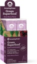 Csodálatos fű zöld Superfood Antioxidáns: Super Greens Powder Spirulina, Elderberry & Probiotics, Sweet Berry, 15 Servings