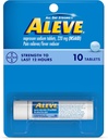Aleve Pain Reliever / Láz csökkentő tabletta, 220 mg 10 ea (3 db-os csomag)